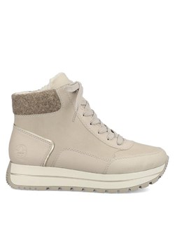 Rieker Botki N4008-60 Beżowy ze sklepu MODIVO w kategorii Botki - zdjęcie 188418950