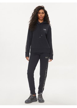 EA7 Emporio Armani Dres 8NTV58 TJQLZ 0555 Granatowy Regular Fit ze sklepu MODIVO w kategorii Dresy damskie - zdjęcie 188418990