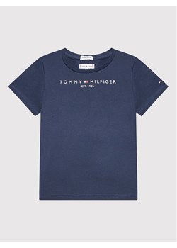 Tommy Hilfiger T-Shirt Essential KG0KG06585 Granatowy Regular Fit ze sklepu MODIVO w kategorii T-shirty chłopięce - zdjęcie 188419011