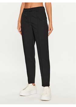 United Colors Of Benetton Chinosy 40K6DF046 Czarny Regular Fit ze sklepu MODIVO w kategorii Spodnie damskie - zdjęcie 188419014