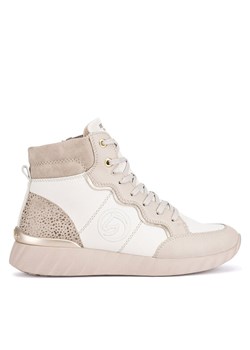 Remonte Trzewiki D5984-60 Beżowy ze sklepu MODIVO w kategorii Botki - zdjęcie 188419101