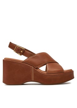 Clarks Sandały Manon Wish 26176303 Brązowy ze sklepu MODIVO w kategorii Sandały damskie - zdjęcie 188419284
