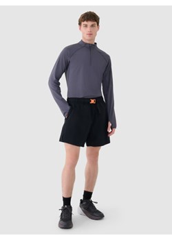 Męskie spodenki casual 4F 4FWSS25TSHOM533 - czarne ze sklepu Sportstylestory.com w kategorii Spodenki męskie - zdjęcie 188422520