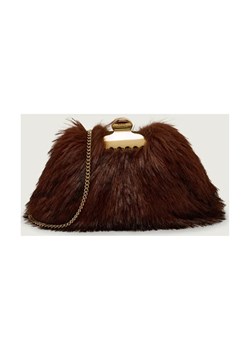 Marc Jacobs Listonoszka/kopertówka THE SMALL CLAW CLIP CLUTCH | z dodatkiem skóry ze sklepu Gomez Fashion Store w kategorii Kopertówki - zdjęcie 188422624