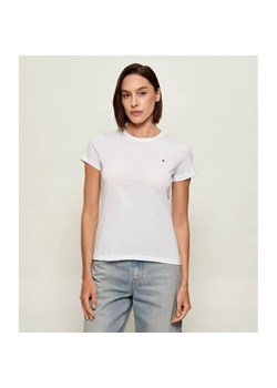 Tommy Hilfiger T-shirt HERITAGE | Regular Fit ze sklepu Gomez Fashion Store w kategorii Bluzki damskie - zdjęcie 188422710
