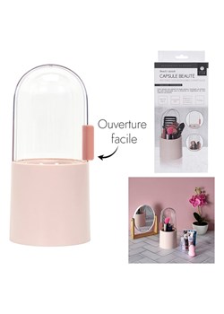 The Concept Factory Organizer w kolorze jasnoróżowym na kosmetyki - wys. 22,4 x Ø 10,4 cm ze sklepu Limango Polska w kategorii Akcesoria i przechowywanie - zdjęcie 188423854