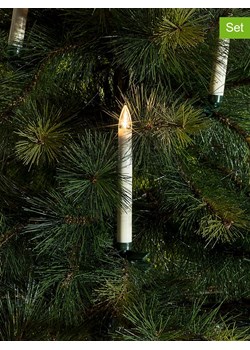 Konstsmide Bezprzewodowe świece LED (10 szt.) w kolorze ciepłej bieli - wys. 20 cm ze sklepu Limango Polska w kategorii Oświetlenie - zdjęcie 188423891