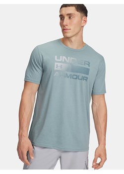 Under Armour Koszulka w kolorze błękitnym ze sklepu Limango Polska w kategorii T-shirty męskie - zdjęcie 188424102
