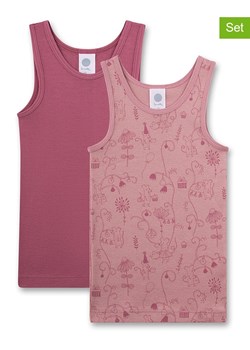 Sanetta Podkoszulki (2 szt.) w kolorze jasnoróżowo-fioletowym ze sklepu Limango Polska w kategorii Podkoszulki dziecięce - zdjęcie 188424224