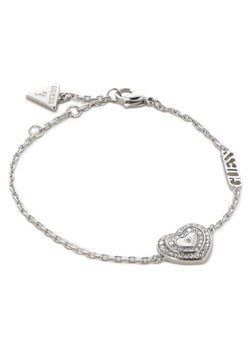 Bransoletka Guess JUBB04 031JW Srebrne rodowanie ze sklepu eobuwie.pl w kategorii Bransoletki - zdjęcie 188424431
