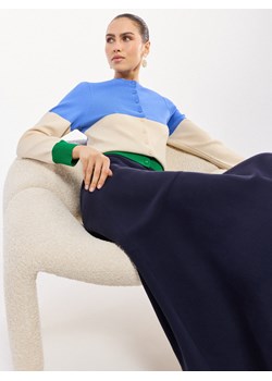 Mohito - Spódnica midi - granatowy ze sklepu Mohito w kategorii Spódnice - zdjęcie 188425091