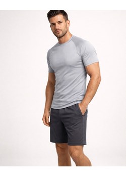 Koszulka sportowa termoaktywna szara Recea ze sklepu Recea.pl w kategorii T-shirty męskie - zdjęcie 188425110