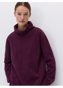 Reserved - Bluza ze stójką - ciemnofioletowy ze sklepu Reserved w kategorii Bluzy damskie - zdjęcie 188425392