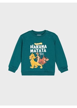 Sinsay - Bluza crewneck The Lion King - turkusowy ze sklepu Sinsay w kategorii Bluzy chłopięce - zdjęcie 188426004