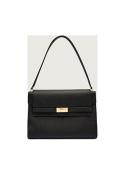 TORY BURCH Skórzana torebka na ramię Lee Radziwill Pebble ze sklepu Gomez Fashion Store w kategorii Listonoszki - zdjęcie 188426253