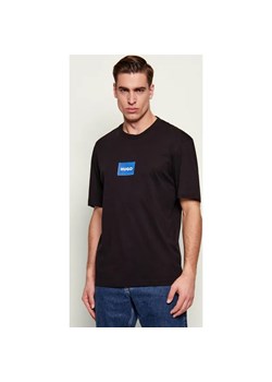 Hugo Blue T-shirt Nayonix | Regular Fit ze sklepu Gomez Fashion Store w kategorii T-shirty męskie - zdjęcie 188427562
