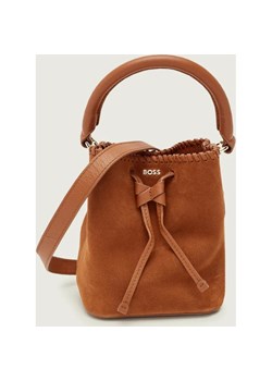 BOSS BLACK Worek Lenah S | zamsz ze sklepu Gomez Fashion Store w kategorii Torebki worki - zdjęcie 188427663