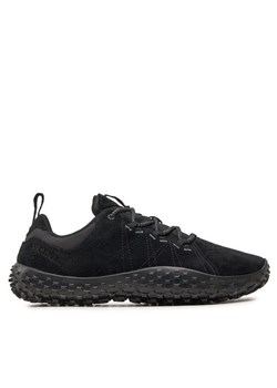 Merrell Sneakersy Wrapt  J037753 Czarny ze sklepu MODIVO w kategorii Buty trekkingowe męskie - zdjęcie 188427730