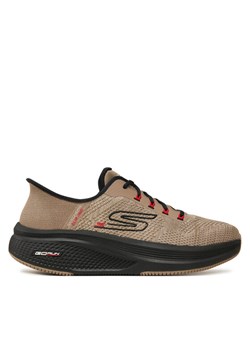 Skechers Sneakersy Gorun Elevate Lace Up 220852/TPBK Beżowy ze sklepu MODIVO w kategorii Buty sportowe męskie - zdjęcie 188427732