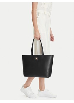 Tommy Hilfiger Torebka AW0AW17528 Czarny ze sklepu MODIVO w kategorii Torby Shopper bag - zdjęcie 188427764