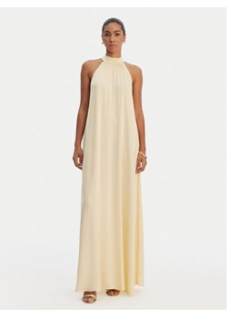 Fracomina Sukienka letnia FR26SD3016W41301 Żółty Relaxed Fit ze sklepu MODIVO w kategorii Sukienki - zdjęcie 188427801