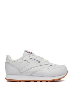 Sneakersy Reebok EO-CLASSIC LEATHER 100000166 Biały ze sklepu eobuwie.pl w kategorii Buty sportowe dziecięce - zdjęcie 188428553