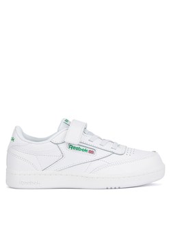 Sneakersy Reebok EO-CLUB C 1V 100010357 Biały ze sklepu eobuwie.pl w kategorii Buty sportowe dziecięce - zdjęcie 188428613