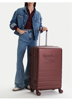 Walizka duża Reebok CEOWB-RBK-WAL-009-L Czerwony ze sklepu eobuwie.pl w kategorii Walizki - zdjęcie 188428664
