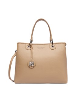 Nine West Torebka CEO-Soho Bloom-LDA8569 Beżowy ze sklepu MODIVO w kategorii Kuferki - zdjęcie 188430184
