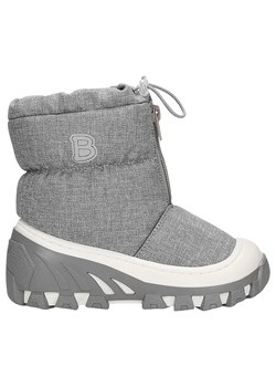 Szare Śniegowce Bartek Ocieplane Naturalną Wełną 14624002 ze sklepu Wojas w kategorii Buty zimowe dziecięce - zdjęcie 188432270