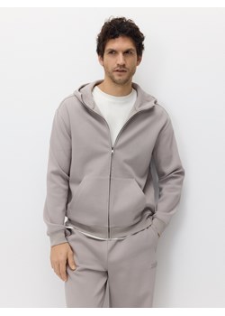 Reserved - Rozpinana bluza z kapturem - beżowy ze sklepu Reserved w kategorii Bluzy męskie - zdjęcie 188432660