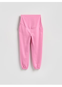 Reserved - Dresowe spodnie jogger - różowy ze sklepu Reserved w kategorii Spodnie damskie - zdjęcie 188432692