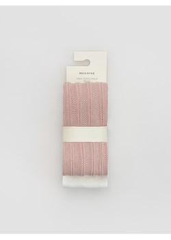 Reserved - Wzorzyste rajstopy 2 pack - złamana biel ze sklepu Reserved w kategorii Rajstopy dziecięce - zdjęcie 188432752