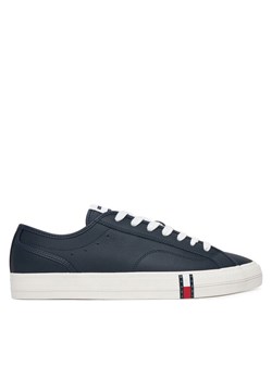 Sneakersy Tommy Jeans Archive Vulc. Y2K Long Lace EM0EM01676 Granatowy ze sklepu eobuwie.pl w kategorii Buty sportowe męskie - zdjęcie 188433272