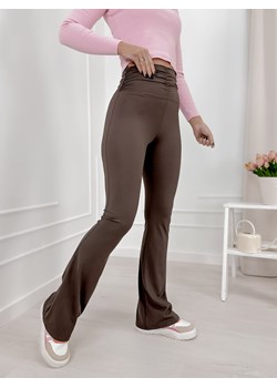 legginsy khalo ciemnobrązowe m/38 ze sklepu UBRA w kategorii Spodnie damskie - zdjęcie 188434270