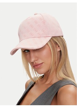 Czapka z daszkiem Guess AW5155 POL03 Różowy ze sklepu eobuwie.pl w kategorii Czapki z daszkiem damskie - zdjęcie 188434892