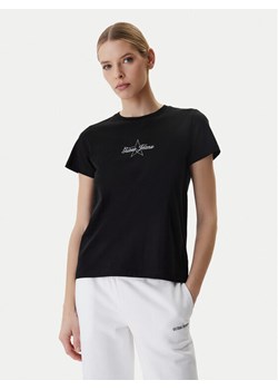 Guess Jeans T-Shirt W6RI18 J1314 Czarny Regular Fit ze sklepu MODIVO w kategorii Bluzki damskie - zdjęcie 188435151