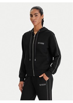 Guess Bluza W6RQ12 KBYE2 Czarny Regular Fit ze sklepu MODIVO w kategorii Bluzy damskie - zdjęcie 188435160