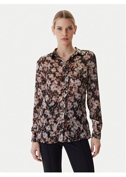 Guess Koszula W6RH73 WDW82 Brązowy Regular Fit ze sklepu MODIVO w kategorii Koszule damskie - zdjęcie 188435220