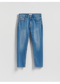 Reserved - Jeansy straight fit - niebieski ze sklepu Reserved w kategorii Jeansy męskie - zdjęcie 188436160