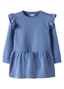 name it Sukienka "Tilde" w kolorze niebieskim ze sklepu Limango Polska w kategorii Sukienki dziewczęce - zdjęcie 188436903