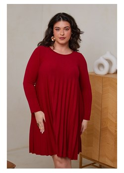 Curvy Lady Sukienka w kolorze czerwonym ze sklepu Limango Polska w kategorii Sukienki - zdjęcie 188437033
