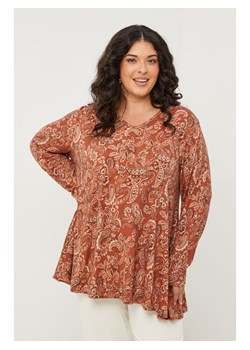 Curvy Lady Bluzka w kolorze pomarańczowym ze sklepu Limango Polska w kategorii Bluzki damskie - zdjęcie 188437073
