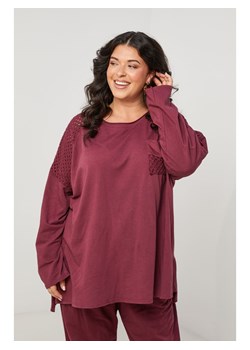 Curvy Lady Koszulka w kolorze bordowym ze sklepu Limango Polska w kategorii Bluzki damskie - zdjęcie 188437113