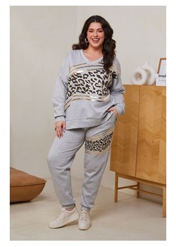 Curvy Lady 2-częściowy zestaw w kolorze szarym ze sklepu Limango Polska w kategorii Bluzy damskie - zdjęcie 188437163