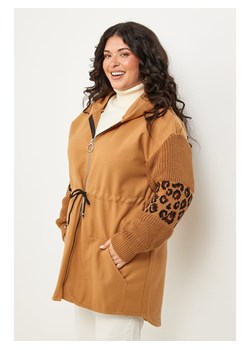 Curvy Lady Parka w kolorze jasnobrązowym ze sklepu Limango Polska w kategorii Kurtki damskie - zdjęcie 188437203