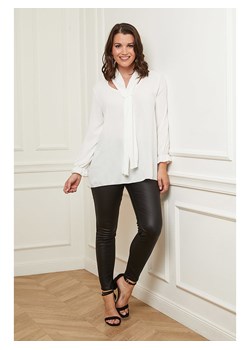 Curvy Lady Bluzka w kolorze białym ze sklepu Limango Polska w kategorii Bluzki damskie - zdjęcie 188437303