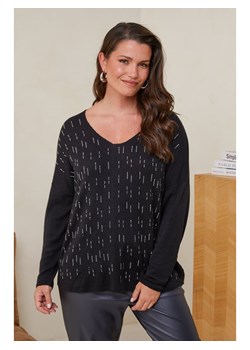 Curvy Lady Sweter w kolorze czarnym ze sklepu Limango Polska w kategorii Swetry damskie - zdjęcie 188437512