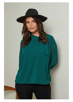 Curvy Lady Bluzka w kolorze zielonym ze sklepu Limango Polska w kategorii Bluzki damskie - zdjęcie 188437893