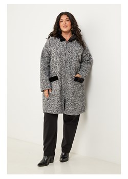 Curvy Lady Kurtka przejściowa w kolorze szarym ze sklepu Limango Polska w kategorii Kurtki damskie - zdjęcie 188437961